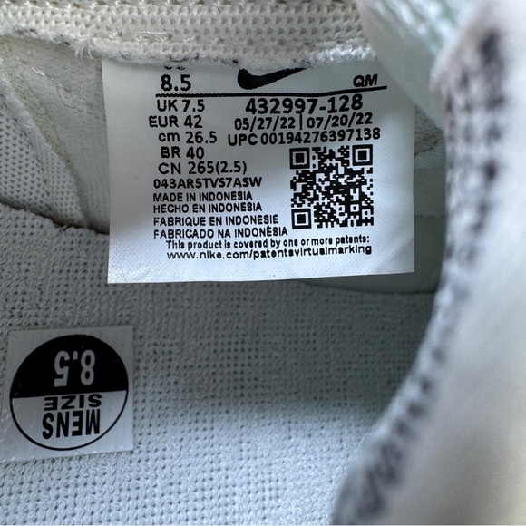 Nike Killshot 2 Leather White Gum Men’s 8.5 (432997-128) Near New Casual Classic - Picture 8 of 8